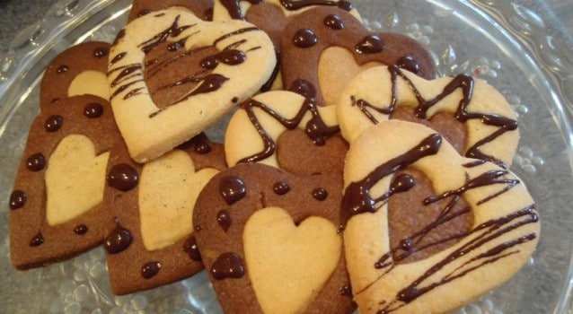 Biscuits Chocolate Heart 1