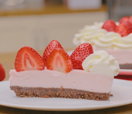 Cheesecake φράουλας