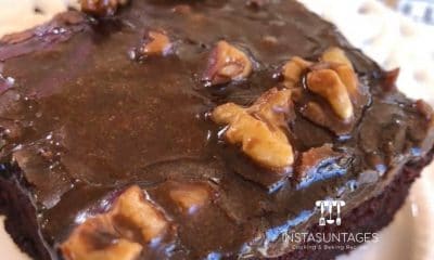 Υπέροχο κέικ σοκολάτας με εξαιρετικό σοκολατένιο γλάσο