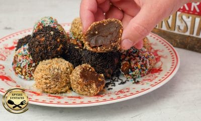 2 Συνταγές για τα πιο νόστιμα τρουφάκια σοκολάτας!