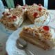 Φανταστική τούρτα αμυγδάλου με κρέμα βανίλιας