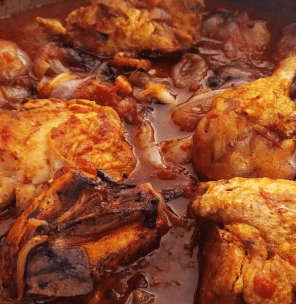 Σκέτη γλυκά το φαγάκι - τέλειος συνδυασμός κοτόπουλο στιφάδο στο φούρνο