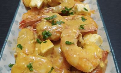 Υπέροχο πιάτο όλο νοστιμιά - Γαρίδες με λεμόνι και μουστάρδα!
