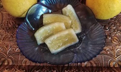 Γλυκό του κουταλιού λεμόνι με ψίχα - ένα θαυμάσιο γλυκό με μοναδικό άρωμα