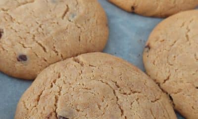 Soft cookies με ταχίνι και σοκολάτα