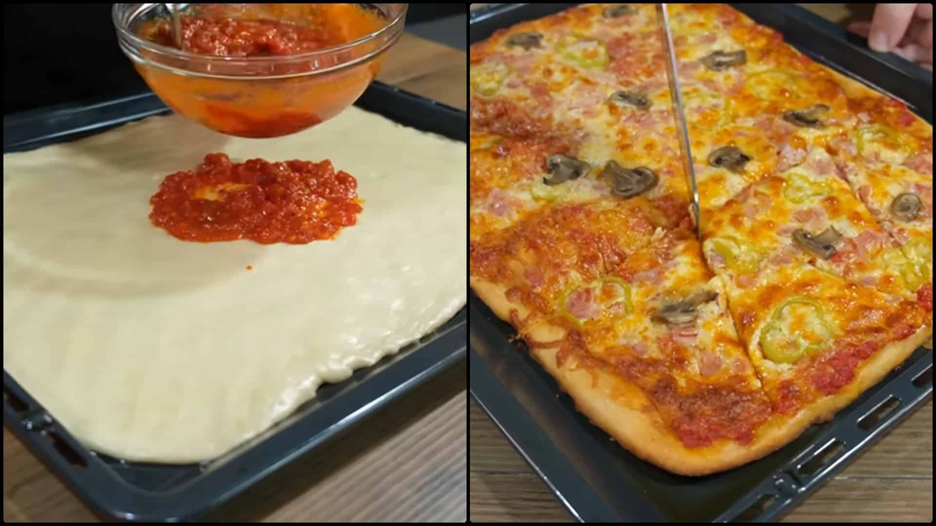 Εύκολη πίτσα χωρίς μαγιά